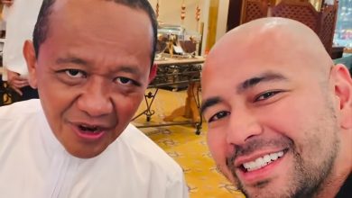 Bahlil Lahadalia meminta Raffi Ahmad mencari pencipta lagu MBG Mas Bahlil Ganteng yang viral di TikTok