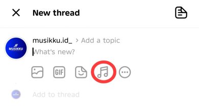 Cara menambahkan musik di Threads menggunakan fitur musik terbaru Meta tahun 2026