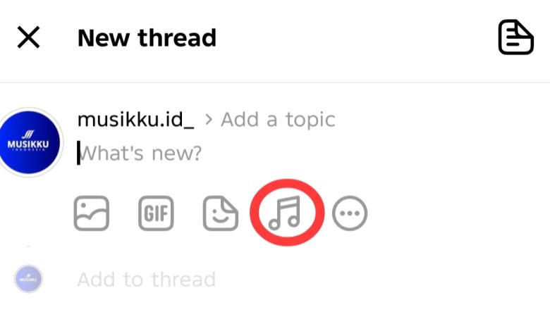 Cara menambahkan musik di Threads menggunakan fitur musik terbaru Meta tahun 2026