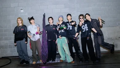 BTS berpose bersama sebelum konser BTS World Tour ARIRANG 2026