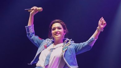 Maia Estianty tampil bersama Mey Chan di panggung Synchronize Fest 2026